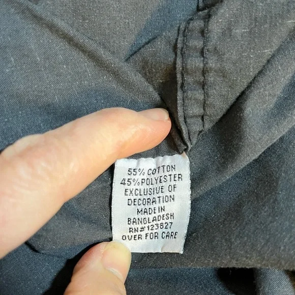 Drill Clothing Co Boys Division Button Down Shirt, Size L (14/16) - Picture 5 of 7